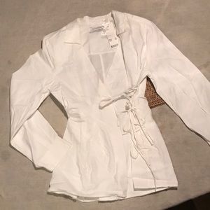 Front wrap 3-tie top